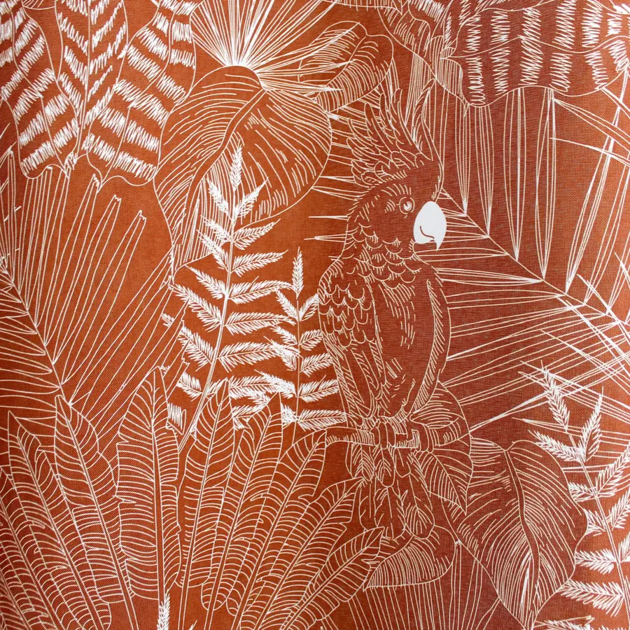 Cortina semi opaca (135 x 240 cm) Tasmania Marrón coñac 4