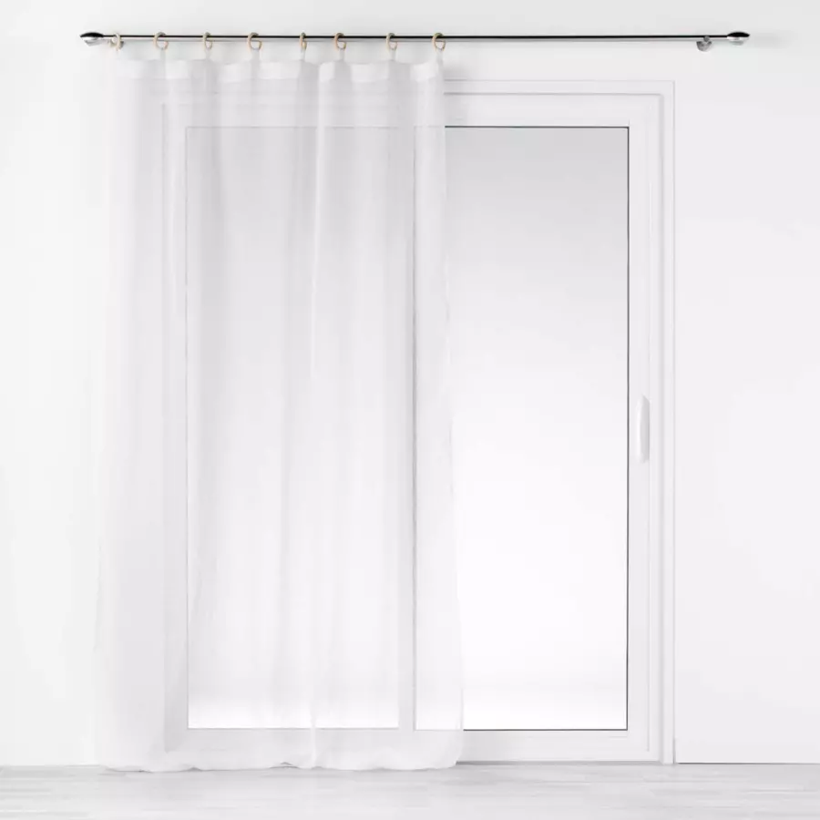Voilage (140 x 240 cm) Minalisa Blanc 4