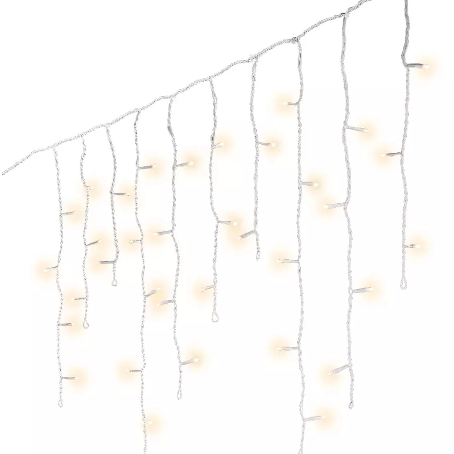 Estalactitas de luces Stars 11 m Blanco cálido 259 LED CB 4