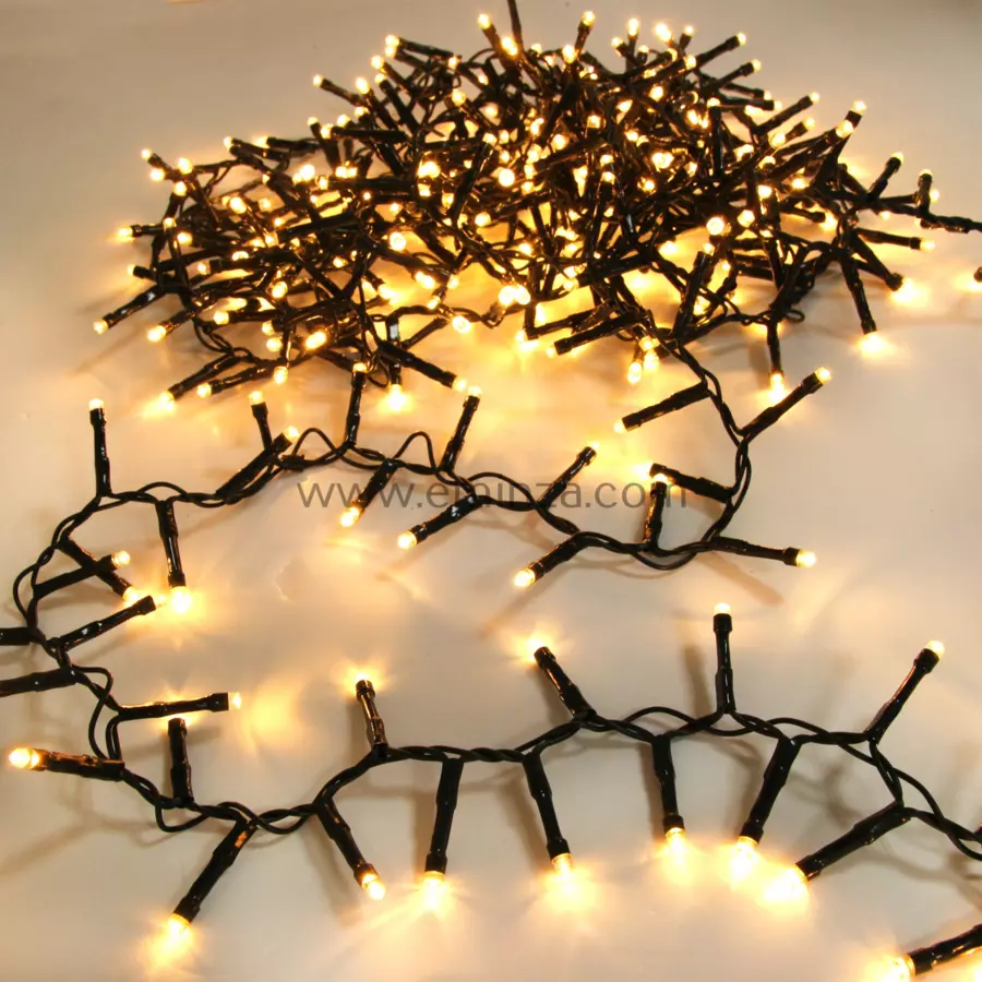 Luces de Navidad Lujo 14 m Blanco cálido 700 LED 4
