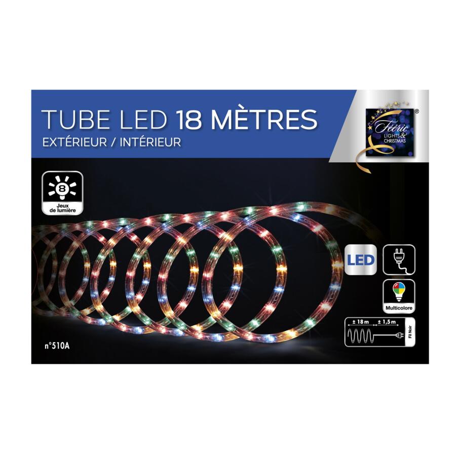 Tubo luminoso 18 m Multicolore 324 LED 4
