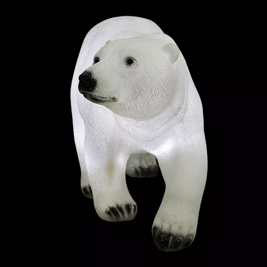 Ours lumineux Valentin Blanc froid 8 LED 5