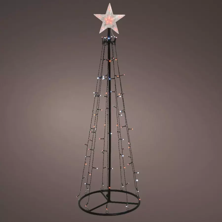 Cono luminoso luces bailarinas Multicolor 100 Micro LED 5