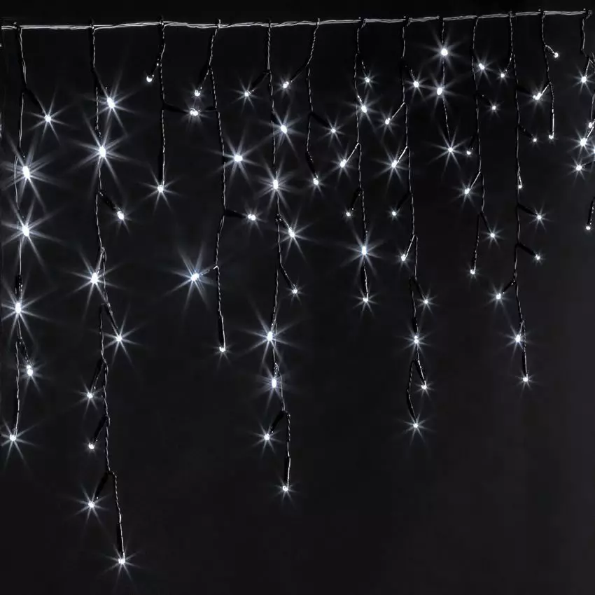 Stalactite lumineuse Stars L11 m Blanc froid 259 LED CN 4
