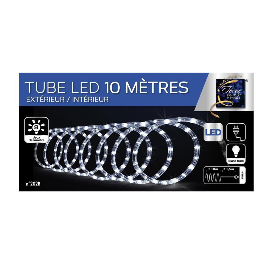 Tube lumineux 10 m Blanc froid 180 LED 4