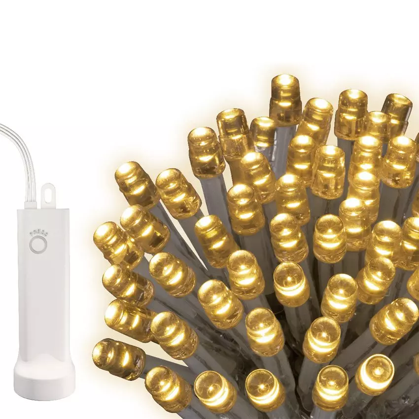 Luces de Navidad Durawise 3,50 m Blanco cálido 48 LED CT 5