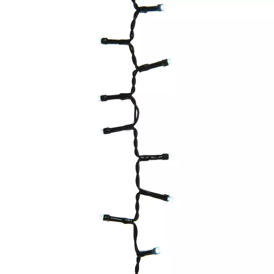 Luces de Navidad Durawise 4,70 m Blanco frío 192 LED CN à piles 4