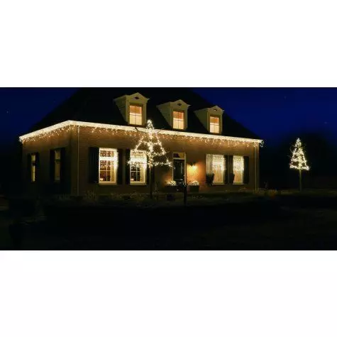 Stalactite lumineuse Stars L5 m Blanc chaud 119 LED CB 5