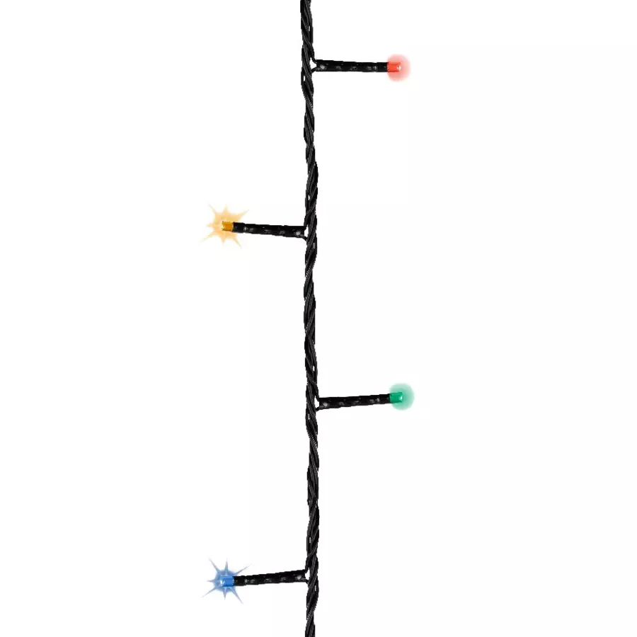Guirlande lumineuse Durawise à piles 14,30 m Multicolore 192 LED CN 4