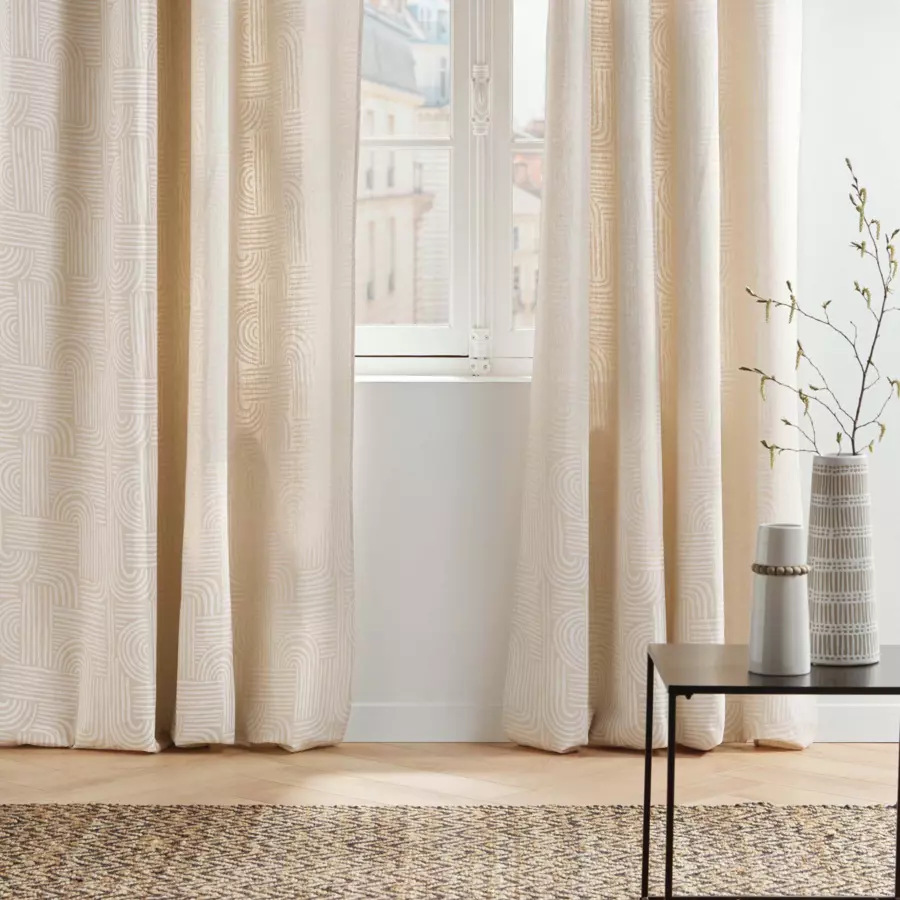 Cortina (140 x 240 cm) Pandore Blanco