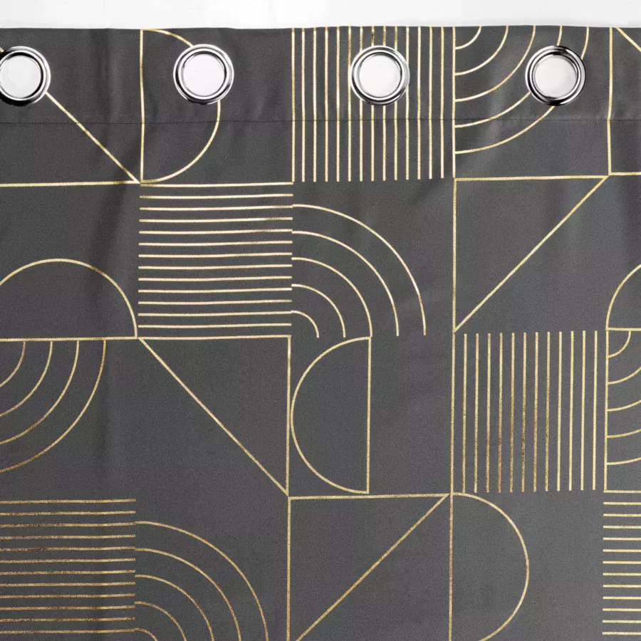 Rideau (140 x 280 cm) Lineor Gris anthracite 5