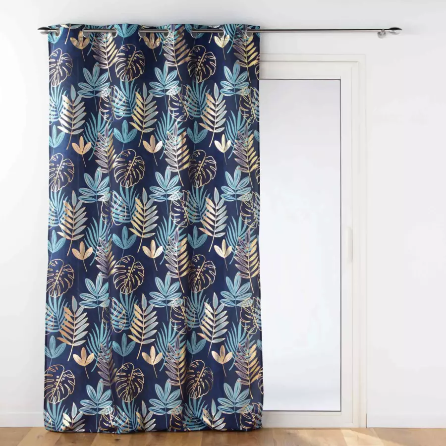 Cortina  semi-opaca(140 x 260 cm) Dorado nella Azul 4