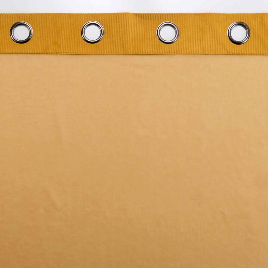 Visillo (140 x 240 cm) Casual Amarillo ocre 4