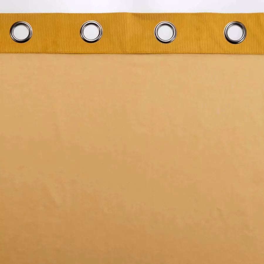 Visillo (140 x 240 cm) Casual Amarillo ocre 4
