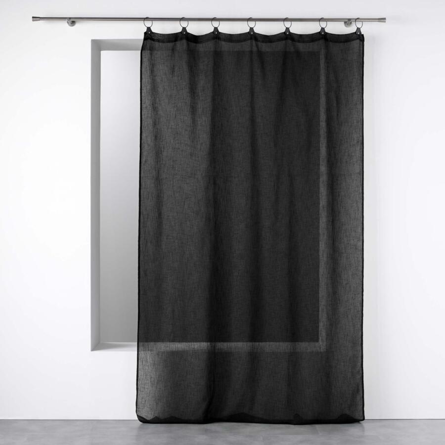 Tenda trasparente (140 x 240 cm) Linka Nero 4