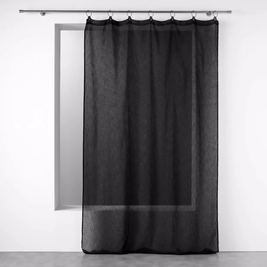 Visillo (140 x 240 cm) Linka Negro 4