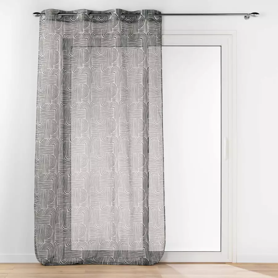 Voilage (140 x 280 cm) Pandore Noir