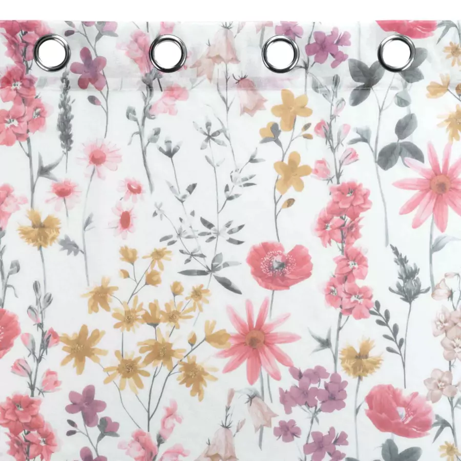 Visillo (140 x 240 cm) Florabella Blanco 4