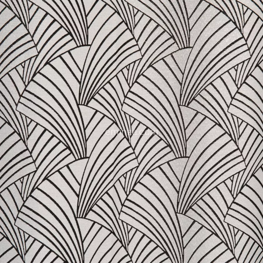 Cortina (135 x 250 cm) Ardeco Negro 4