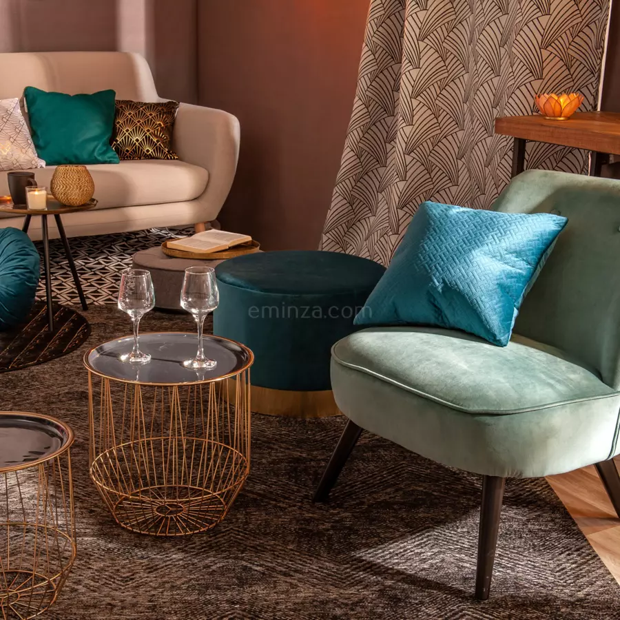 Overgordijn (135 x 250 cm) Ardeco Zwart 5