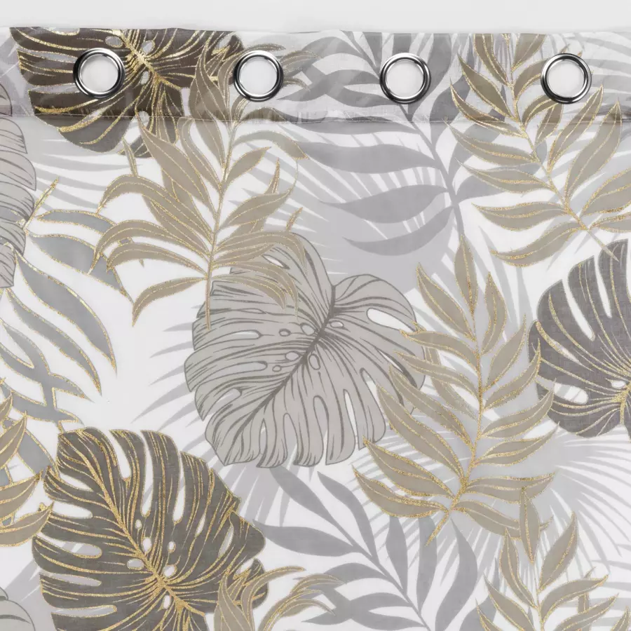 Voilage (140 x 280 cm) Mogador Gris 4