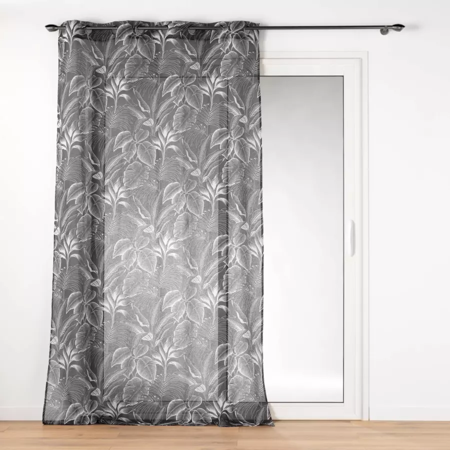 Visillo (140 x 280 cm) Cabana Negro