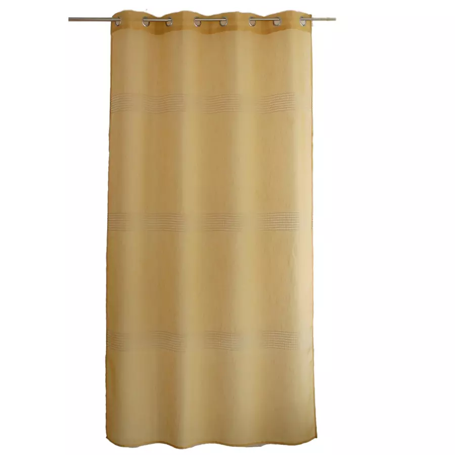 Voilage (140 x 240 cm) Mia Jaune ocre 4