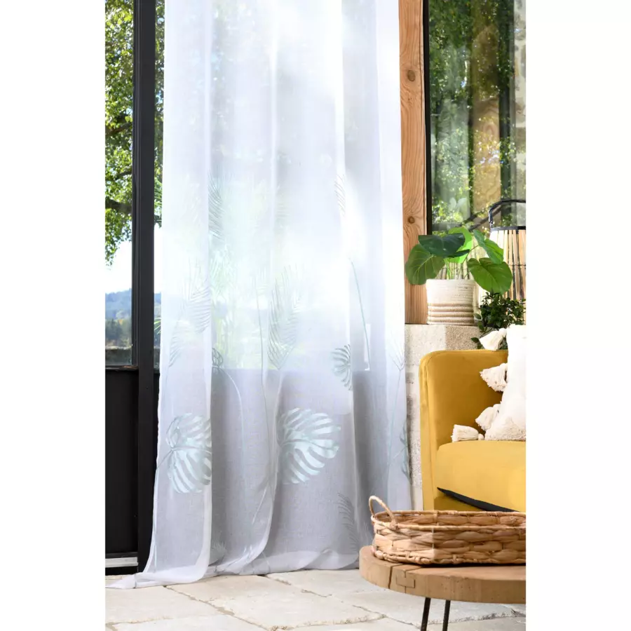 Visillo (140 x 260 cm) Taman Verde jade 4