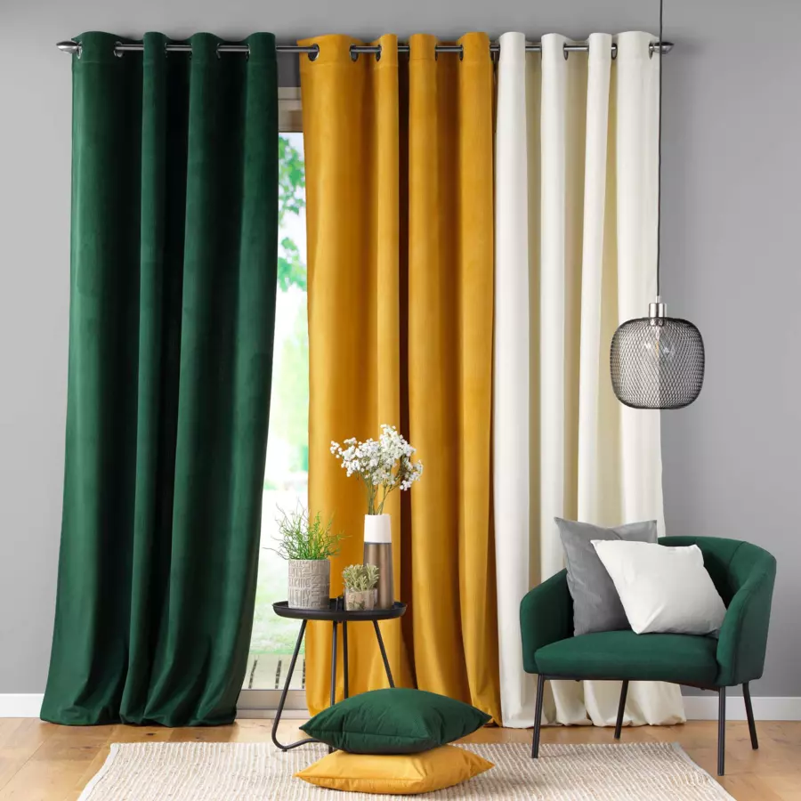 Cortina  semi-opaca(140 x 260 cm) Casual Gris antracita 5