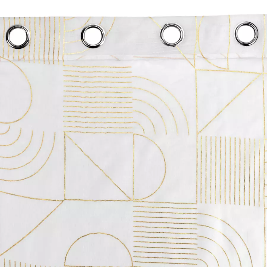 Voilage (140 x 280 cm) Lineor Blanc 4