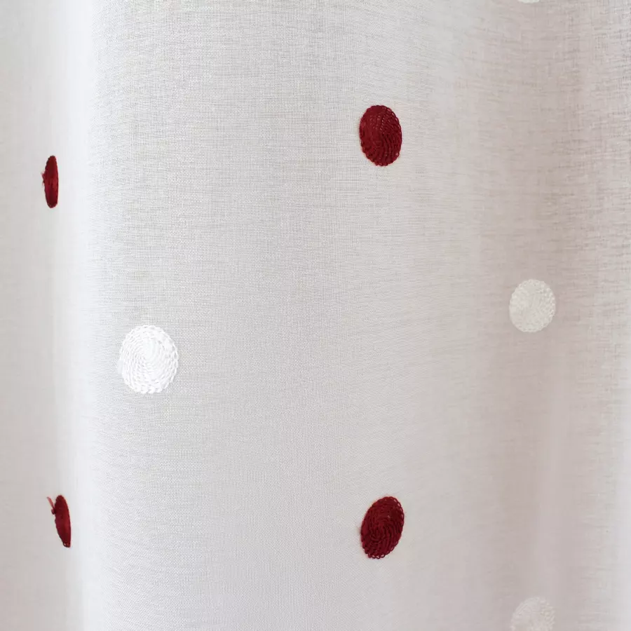 Voilage (140 x 240 cm) Smarties Bordeaux 4