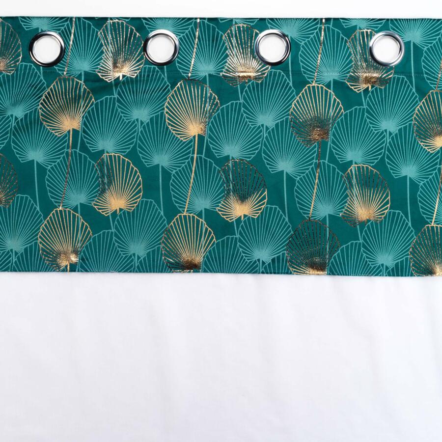 Tenda trasparente (140 x 280 cm) Clairine Verde smeraldo 4