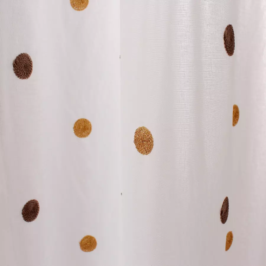 Voilage (140 x 240 cm) Smarties Marron vison 4