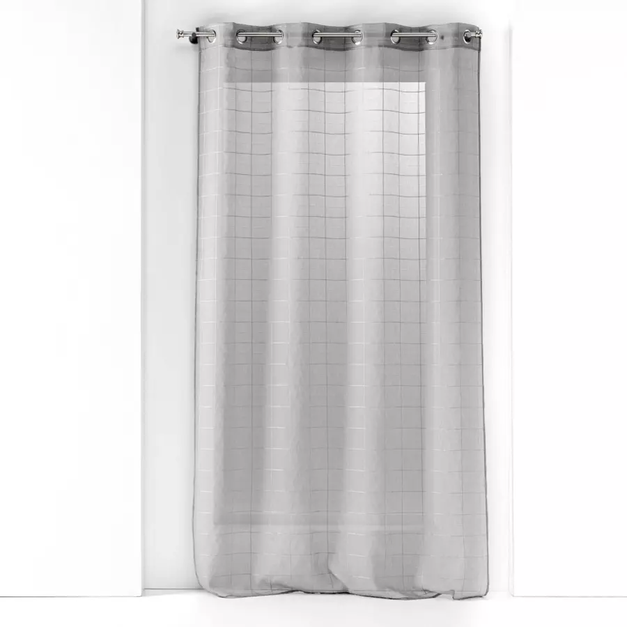 Visillo (140 x 240 cm) Eulalie Gris 4