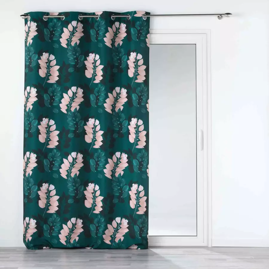Rideau (140 x 280 cm) Belline Vert émeraude 4