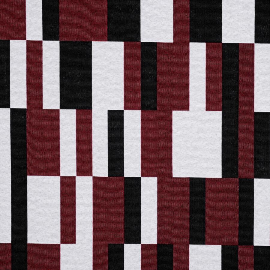 Vorhang (140 x 260 cm) Domino Rot 4