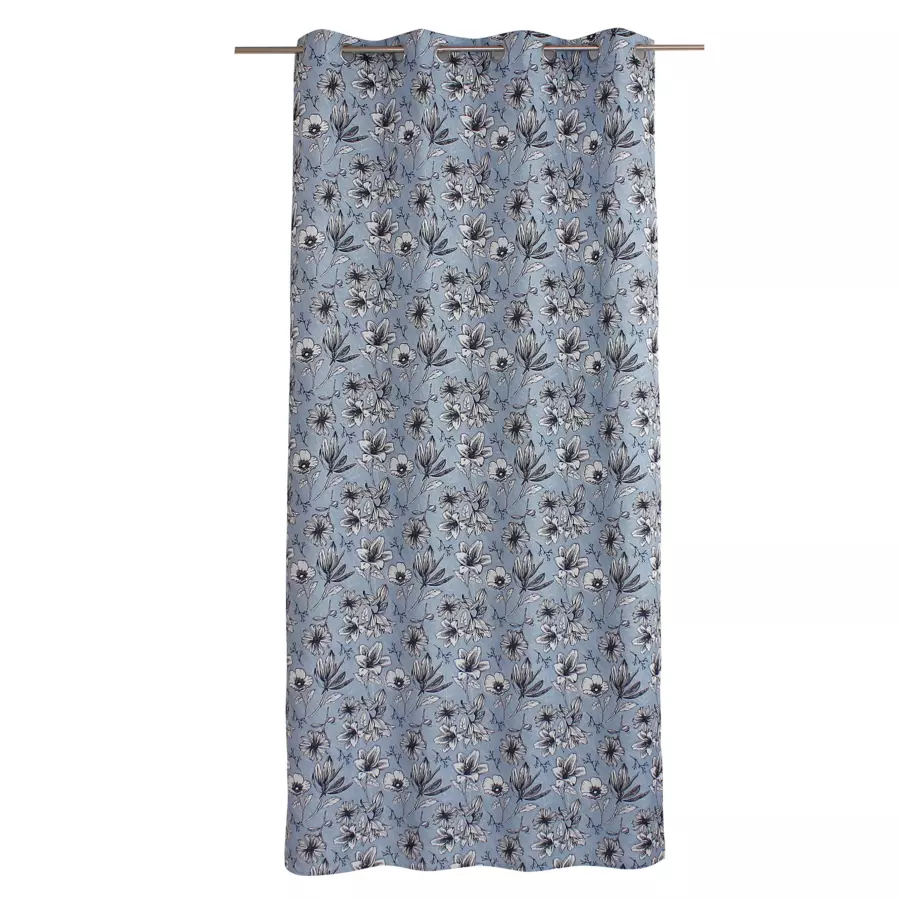 Rideau (135 x 240 cm) Lily Bleu 5