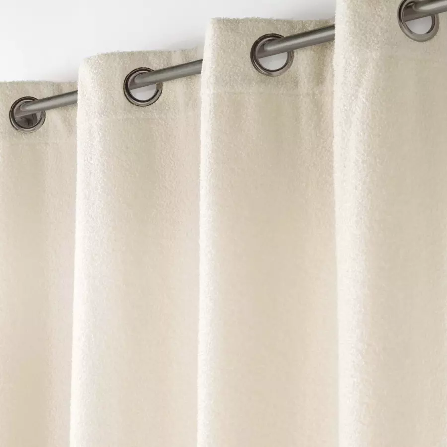Rideau bouclette (140 x 240 cm) Wooly Ecru
