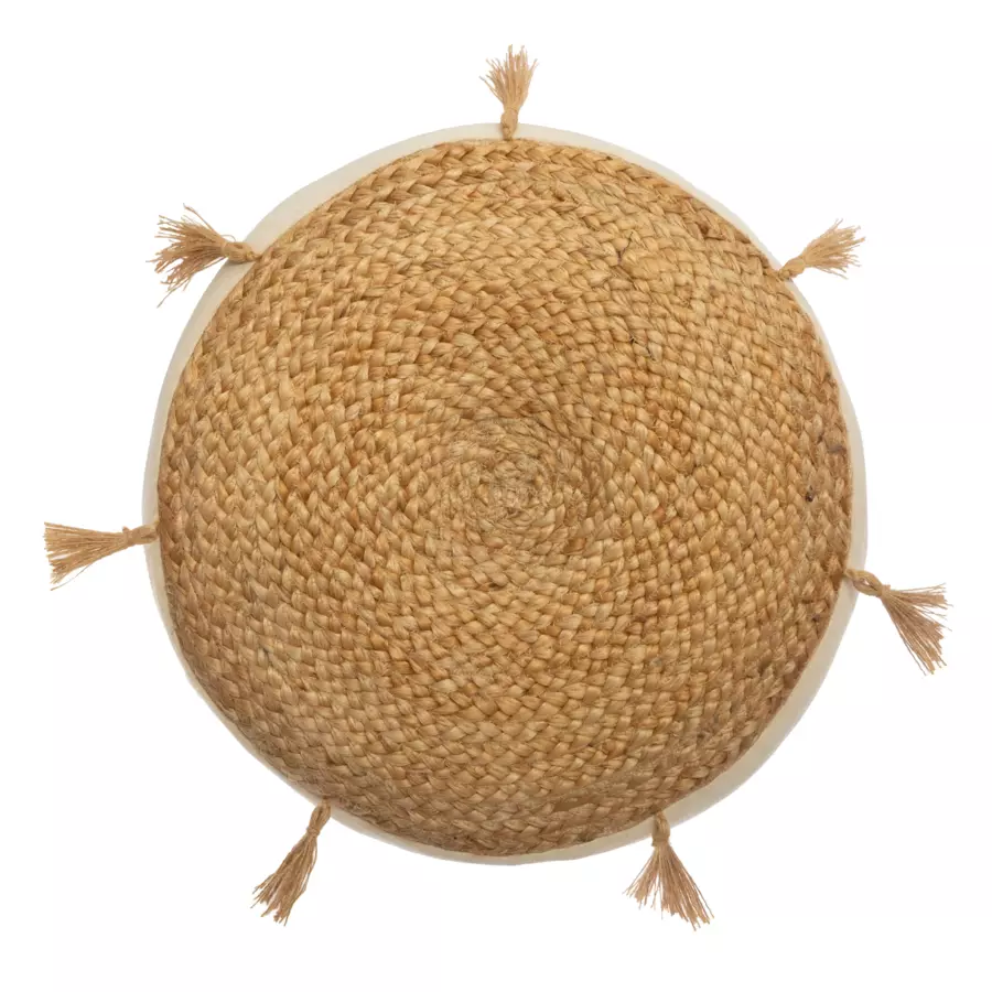 Coussin de sol (D38 cm) Ritual Beige 5