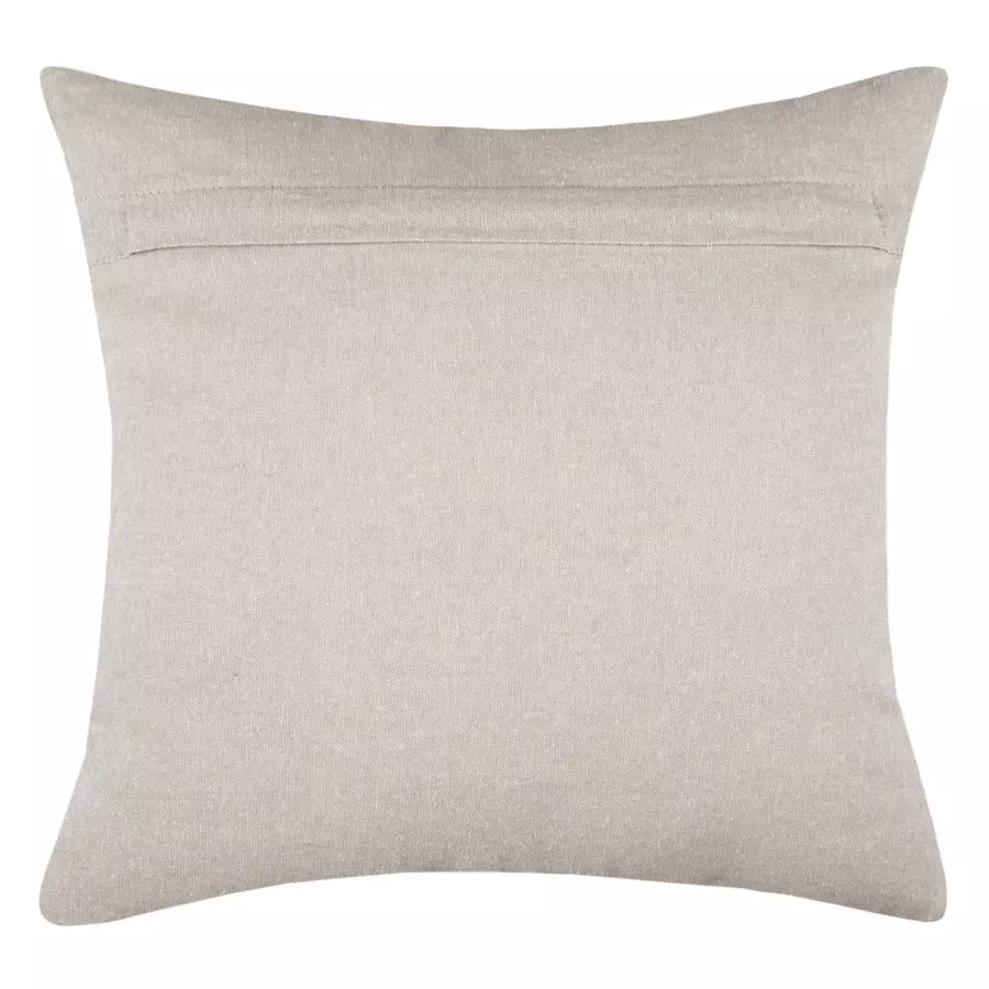 Cojín cuadrado en algodón (40 cm) Sophie Beige 5