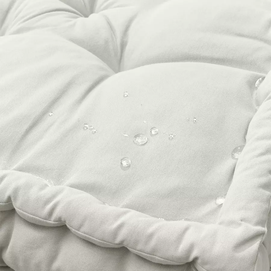 Matelas palette (L120 cm) Pixel Beige grège 4