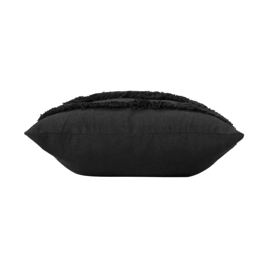 Coussin rectangulaire (50 cm) Safira Noir 