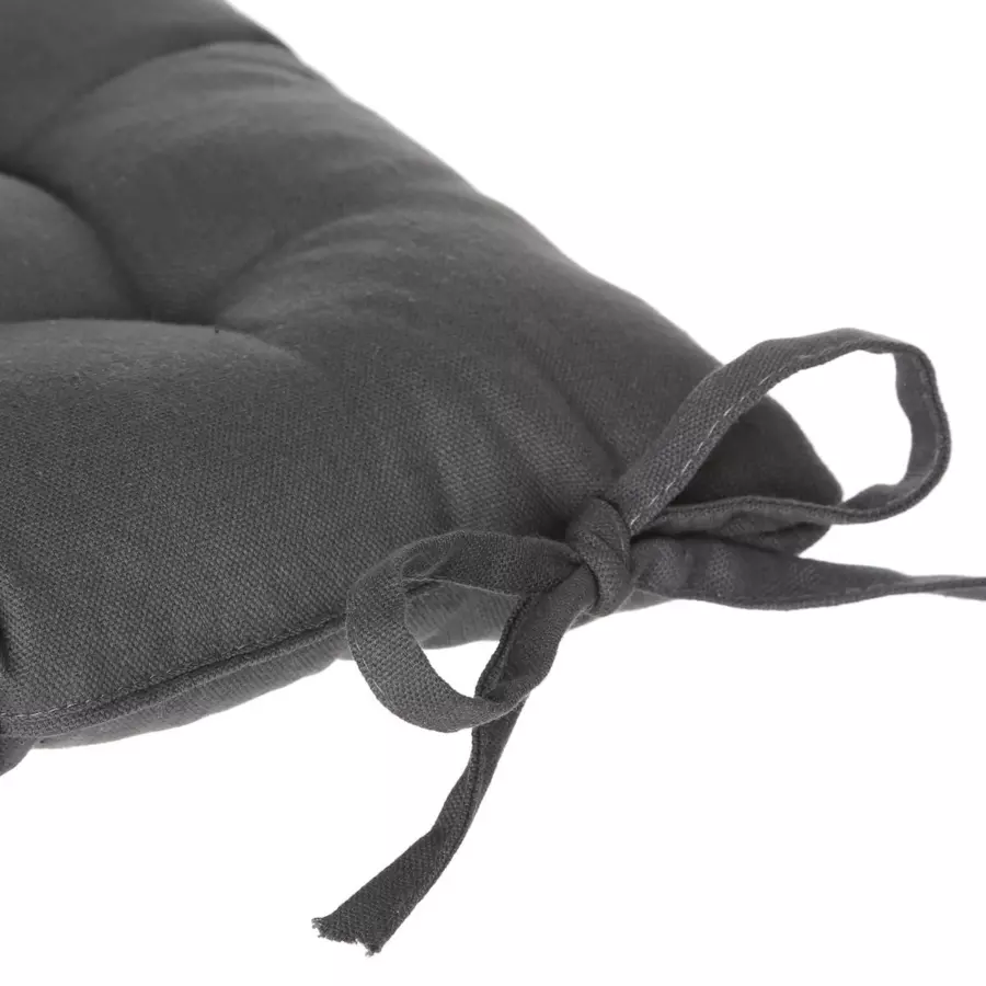 Cojín de silla Datara Gris antracita 4