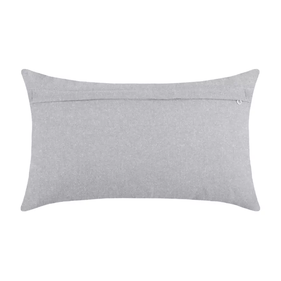 Coussin rectangulaire Pauline Gris 4