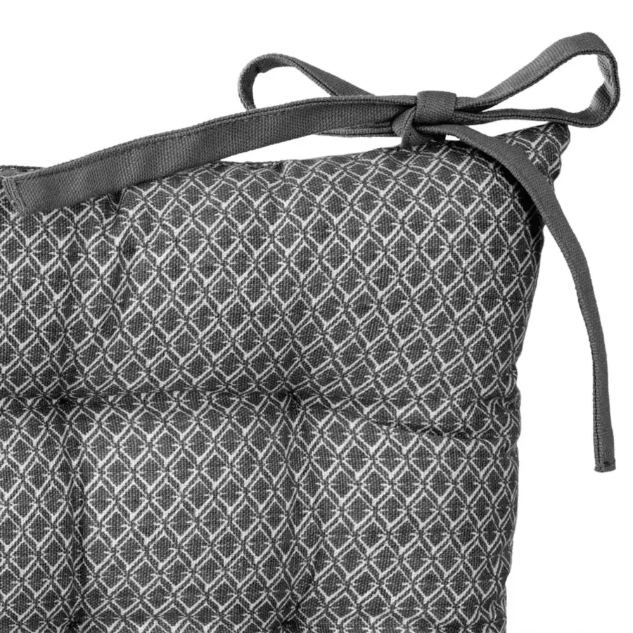 Coussin de chaise carré Otto Gris 4