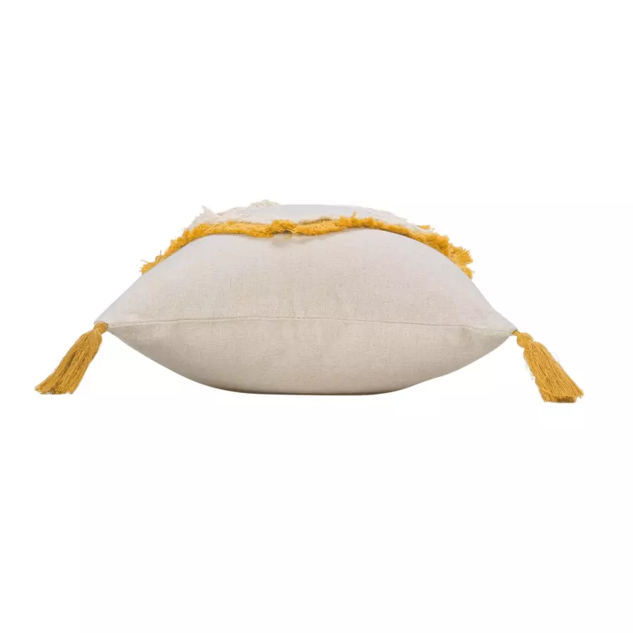 Coussin rectangulaire (50 cm) Malory Jaune 