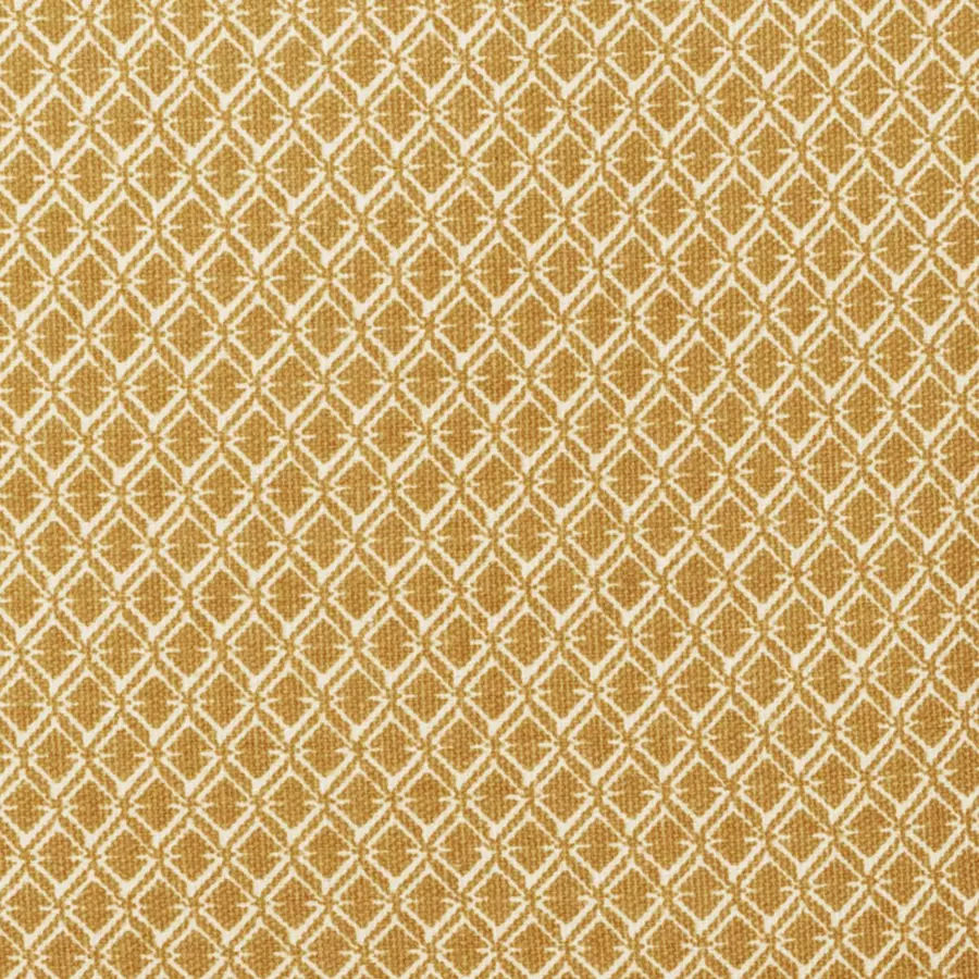 Coussin carré (38 cm) Otto Jaune ocre 4