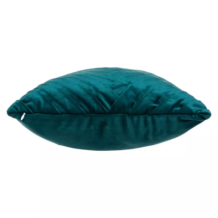 Coussin carré (40 cm) Elio Bleu canard 4