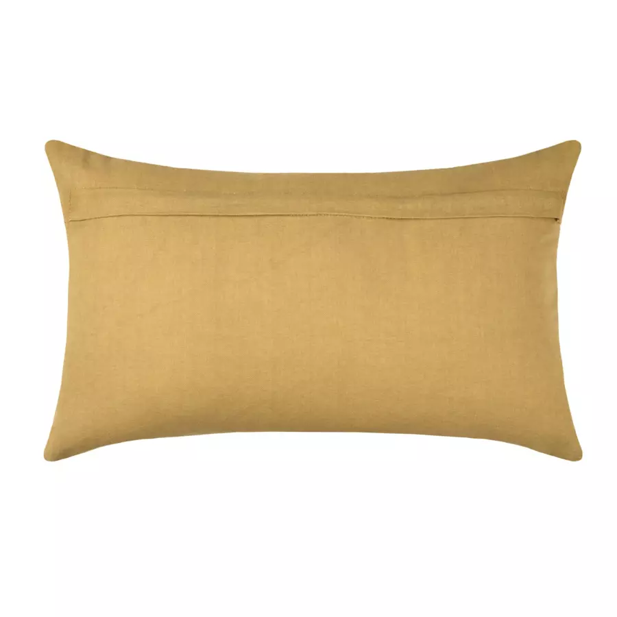 Coussin rectangulaire (50 cm) Houston Jaune moutarde 5