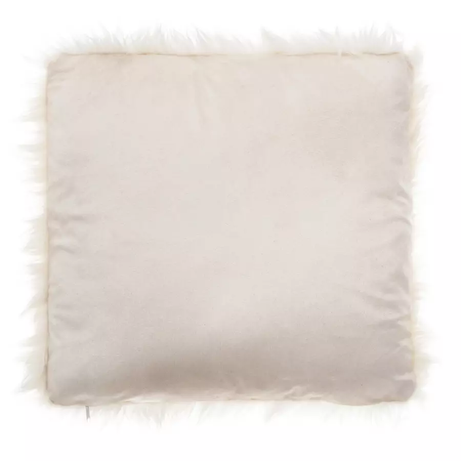 Coussin carré (40 cm) Oslo Ivoire 4